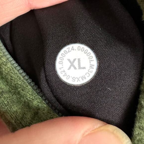 Lululemon Green Surge Warm Half Zip Pullover 2021 Men's Size XL - Picture 11 of 11